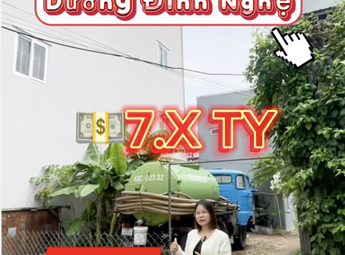 Bán Đất Dương Đình Nghệ - Sơn Trà, Đà Nẵng - Diện Tích 95m², Đường Ô Tô 6m, Giá 7.X Tỷ